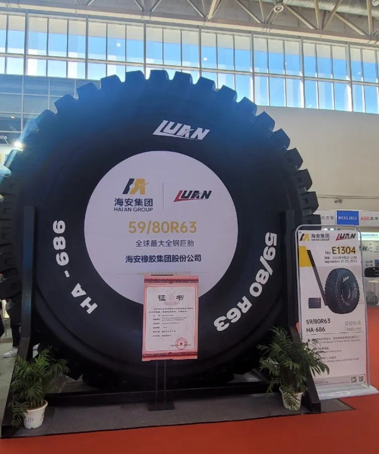 Haian Group’s giant tyre product lines in context