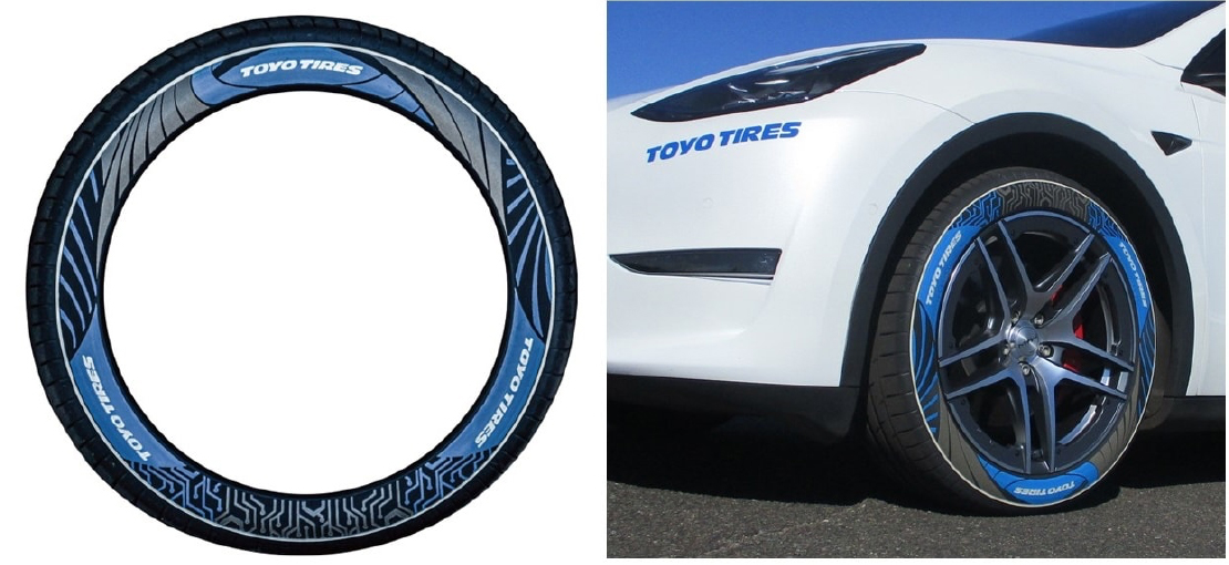 Toyo Tires presents 90% sustainable materials tyre