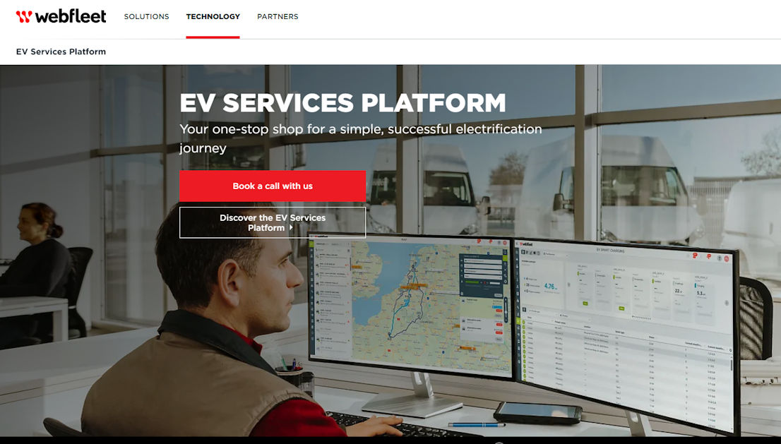 Bridgestone & Webfleet debut EV Services Platform