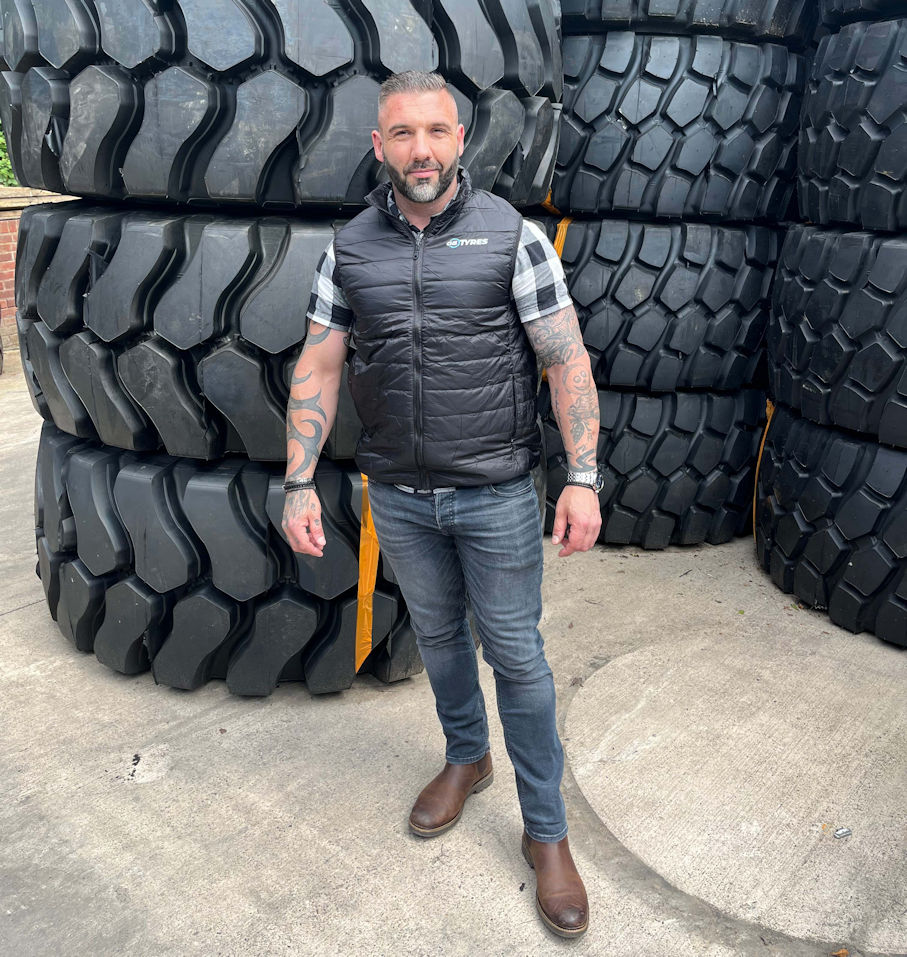 Anthony Quinn joins GB Tyres as Earthmover & Port tyre specialist
