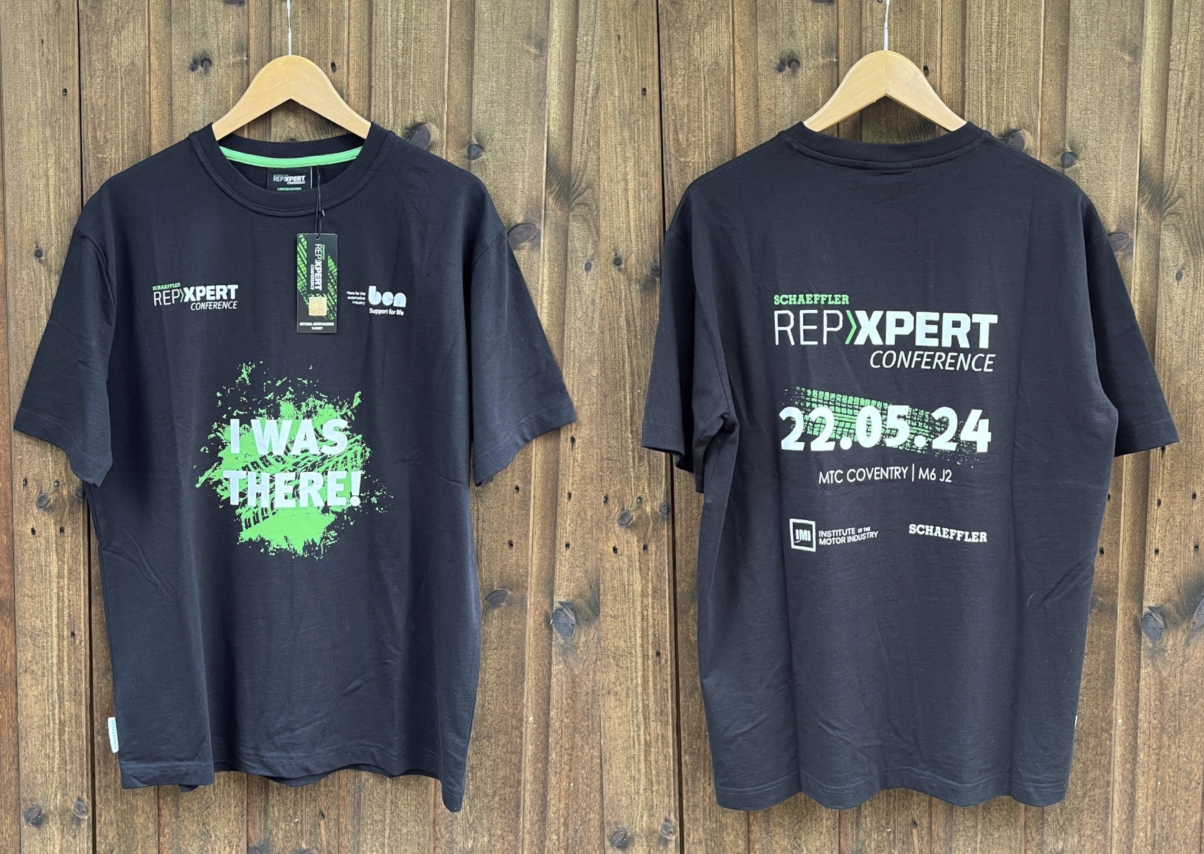 Repxpert Conference t-shirts to raise money for Ben