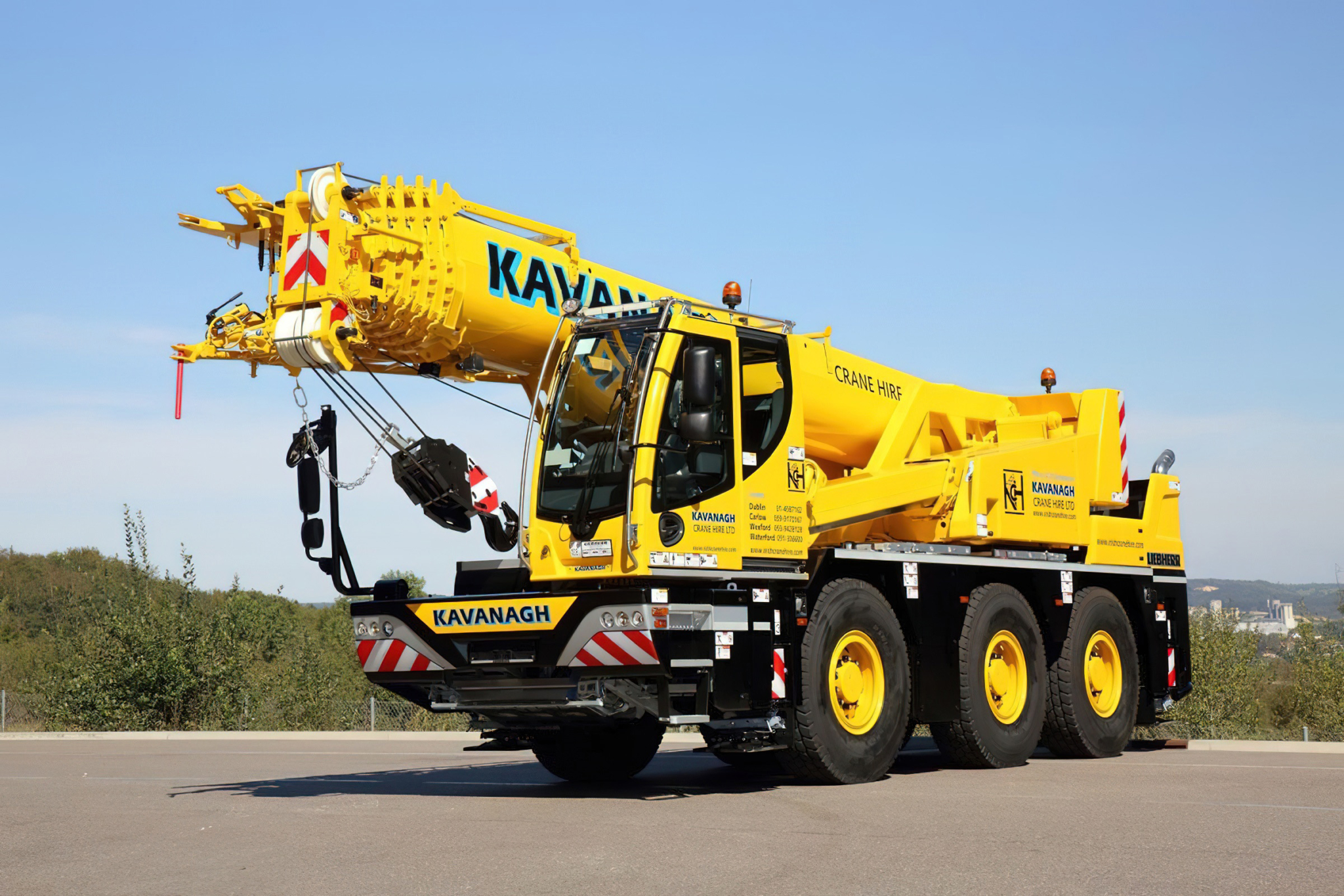 Michelin: X Crane tyres take Kavanagh hire fleet to new heights