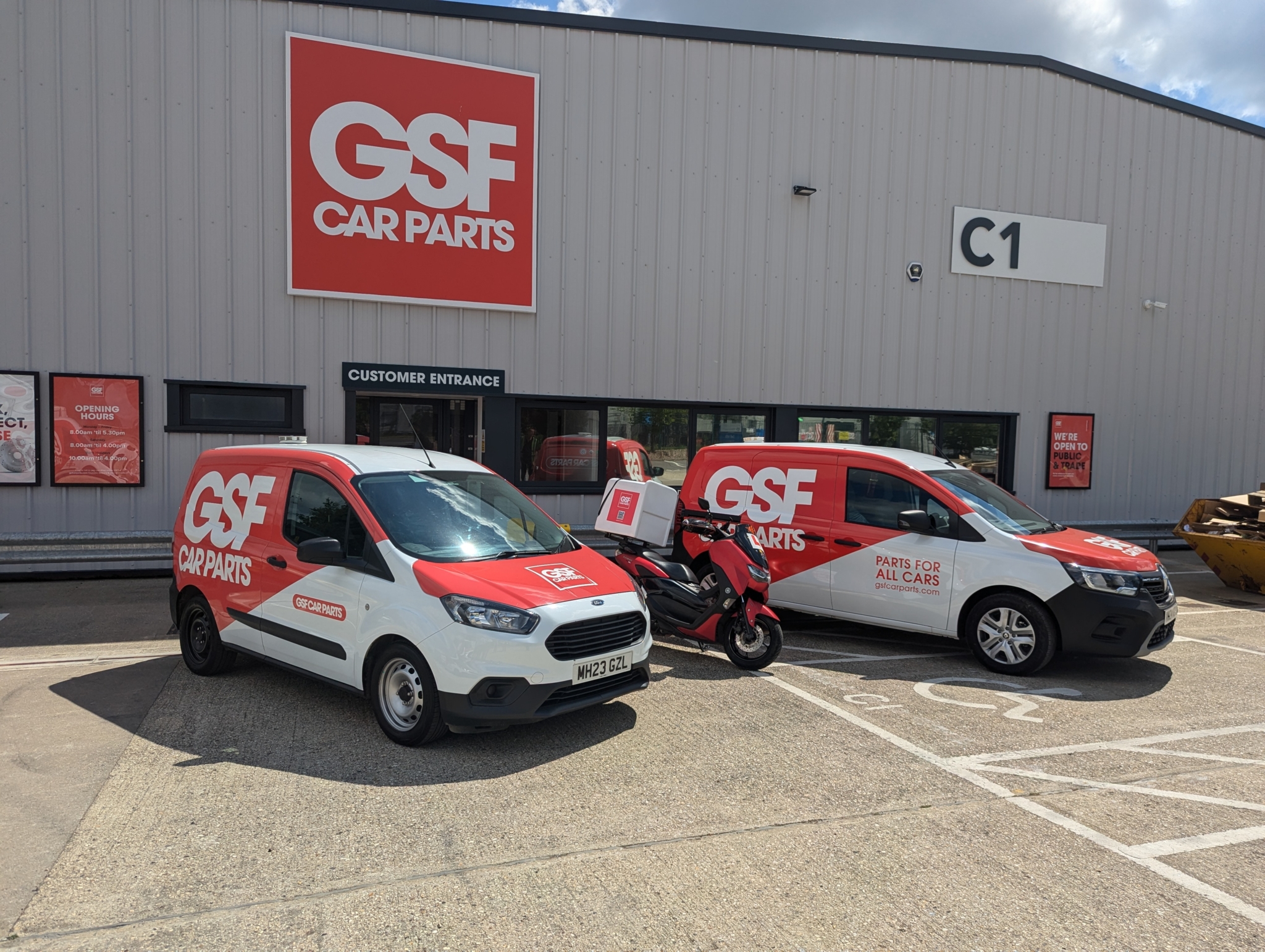 GSF Car Parts nearing 200 branches nationwide
