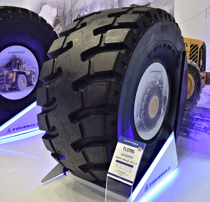 Triangle Tyre making a difference in earthmoving equipment