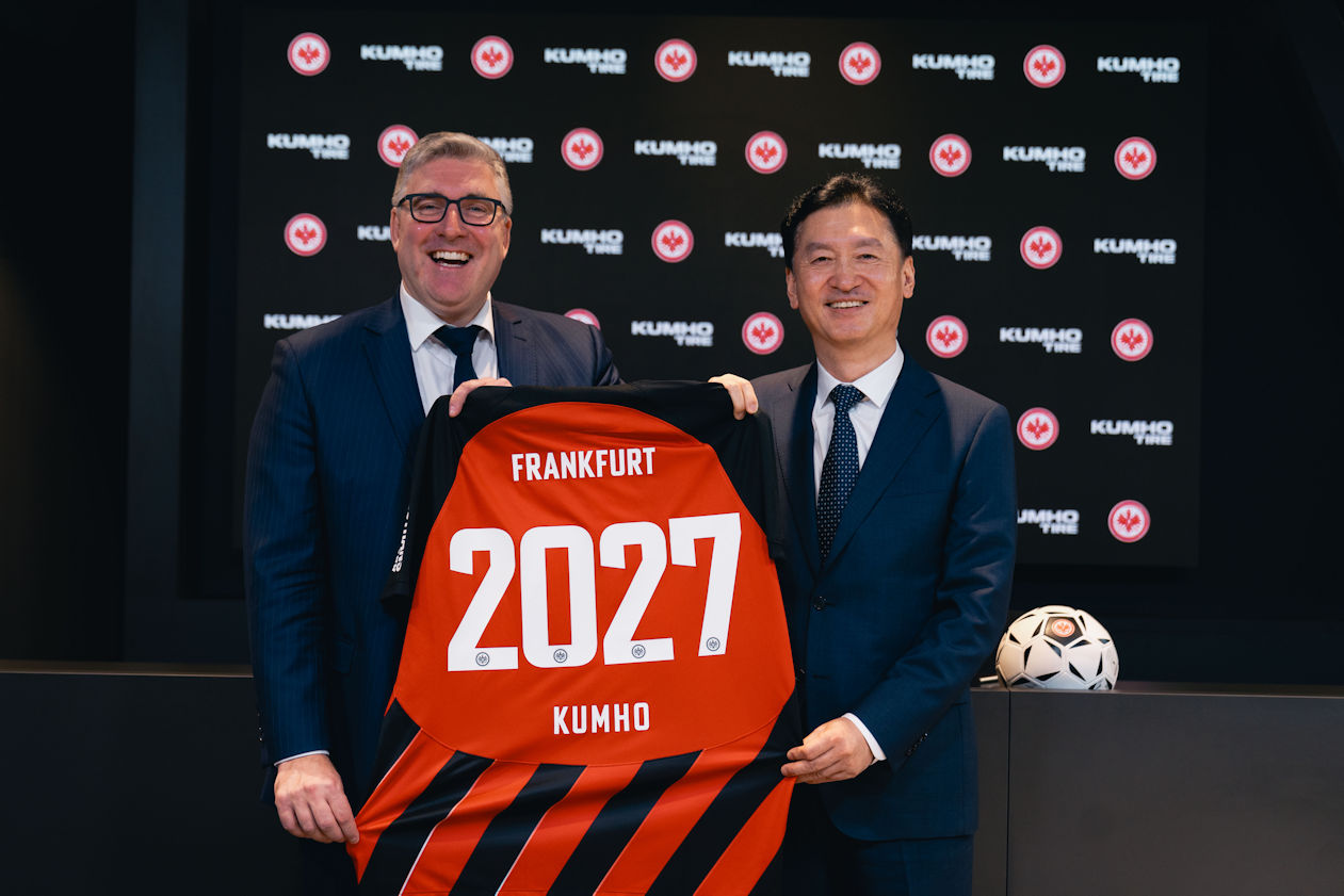 Kumho Tire enhances profile through Eintracht Frankfurt partnership