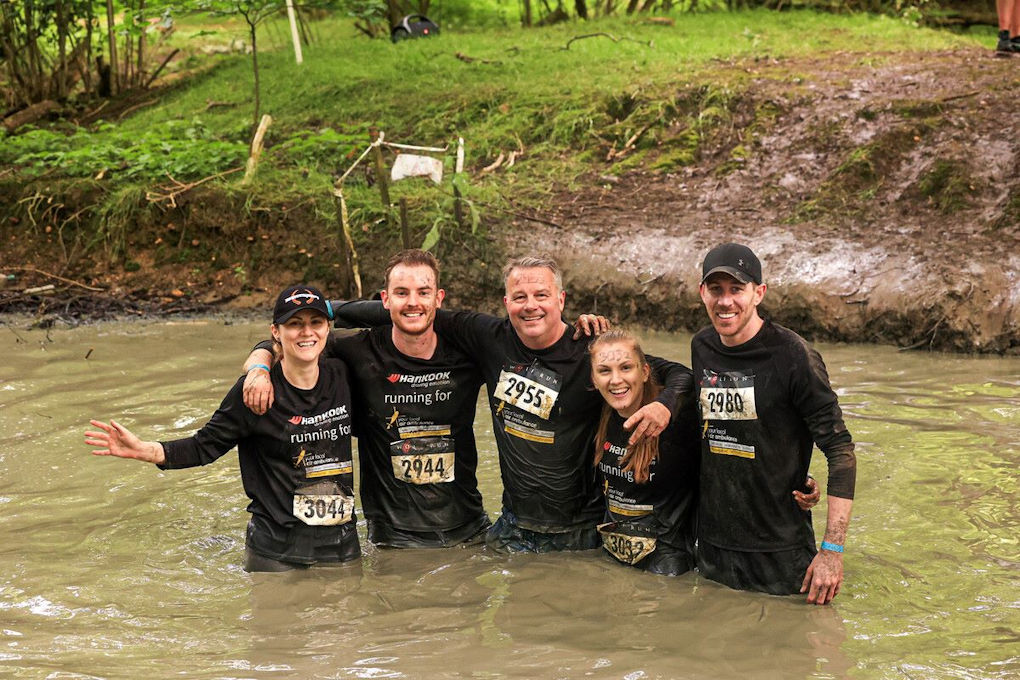 Hankook Tyre UK participates in Wolf Run for Air Ambulance Services