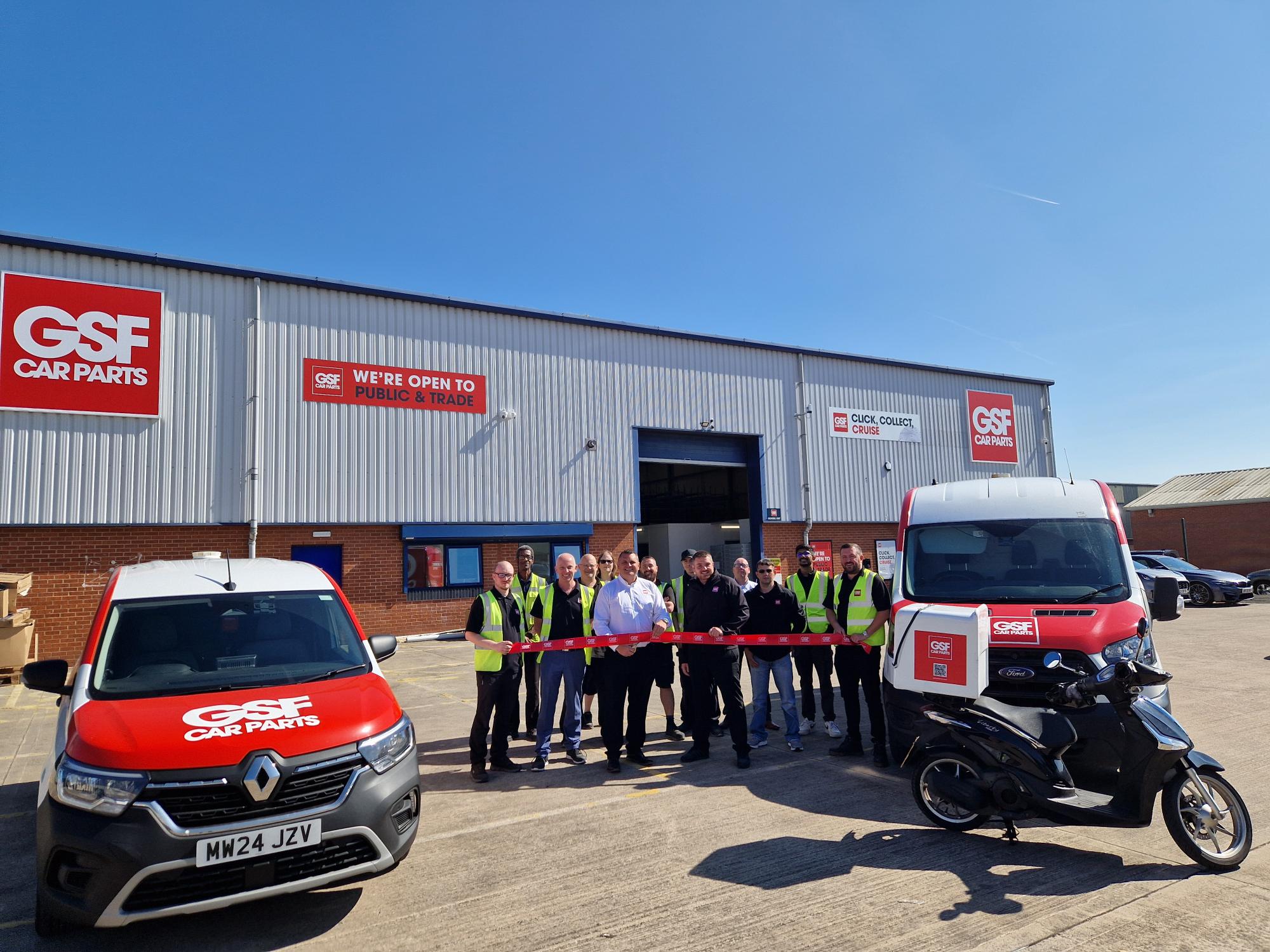 GSF Car Parts opens branches in Chessington and Stockport