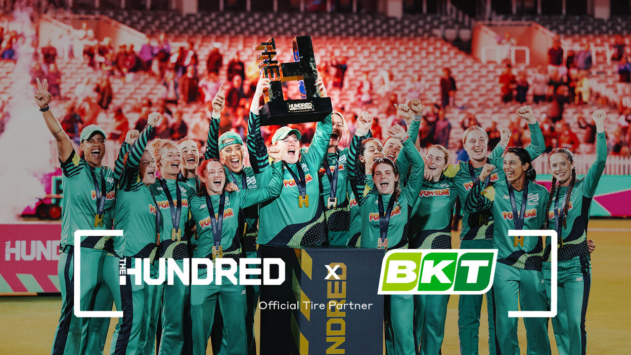 BKT an official The Hundred partner