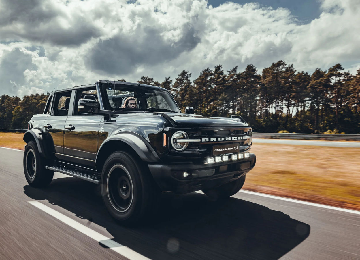 Delta4x4 equips new Ford Bronco with General Tire off-road tyres