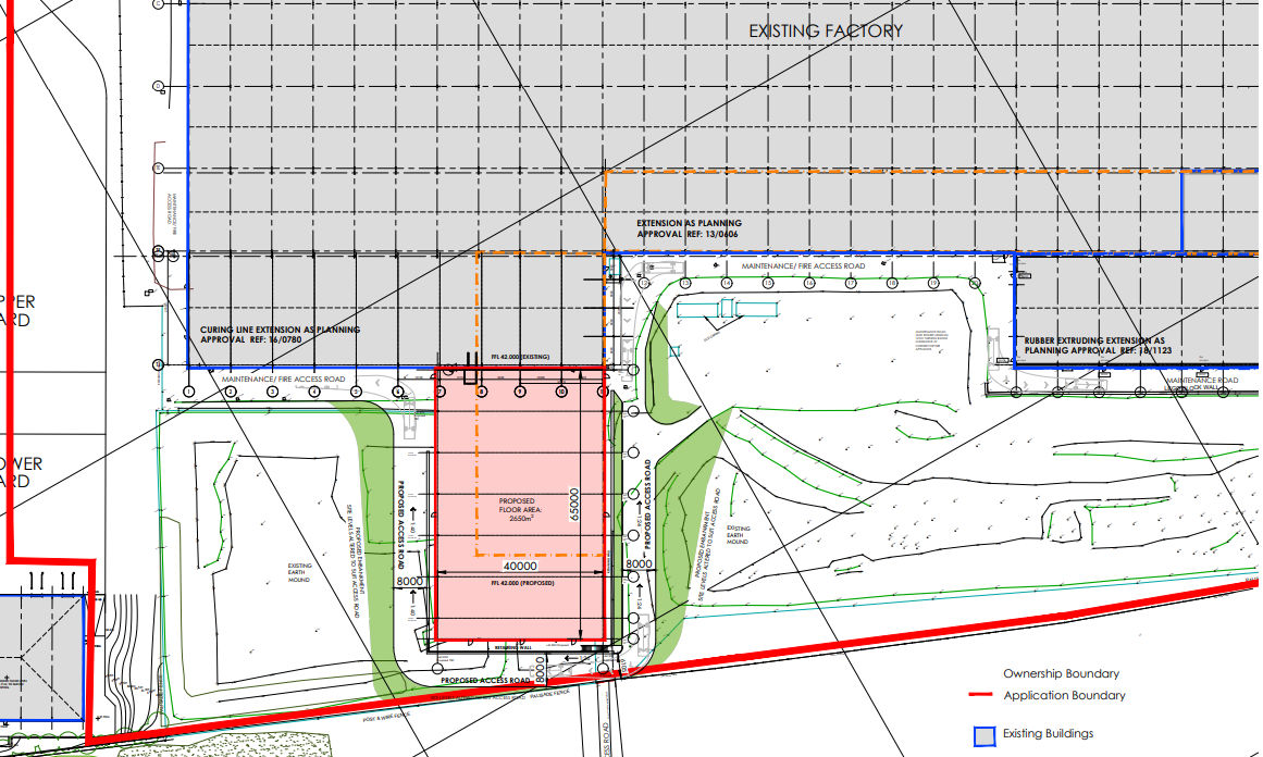 More storage – Pirelli revises Carlisle extension plan