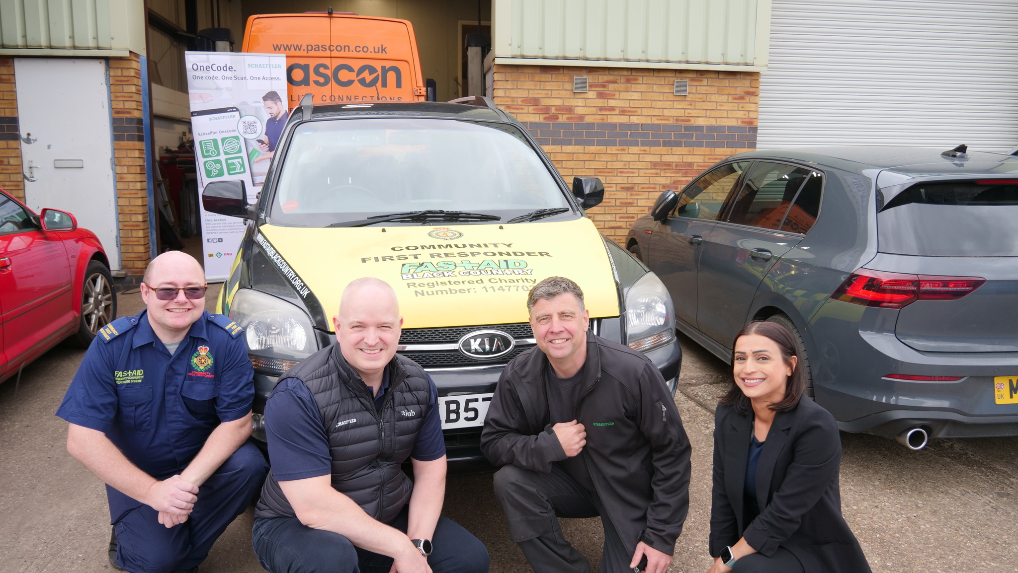 Schaeffler helps charity find a clutch for one of its ambulances