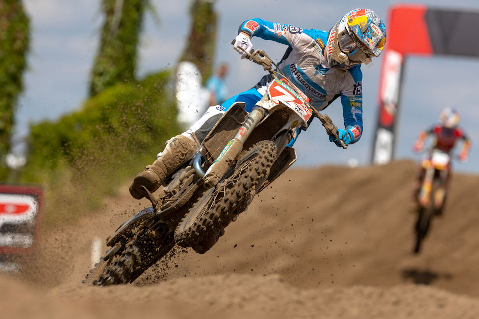 MX2 championship leaders praise Dunlop tyres