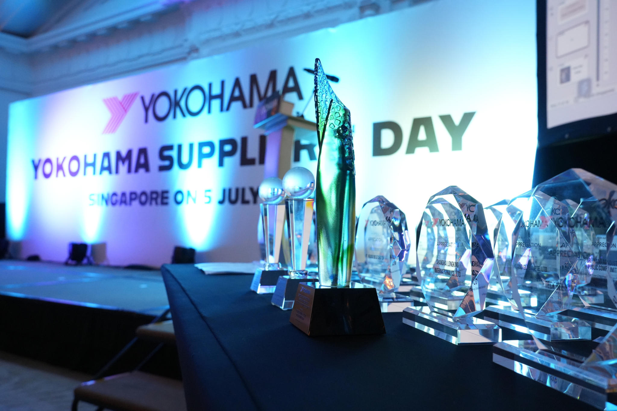 Yokohama Rubber holds information exchange event with natural rubber suppliers