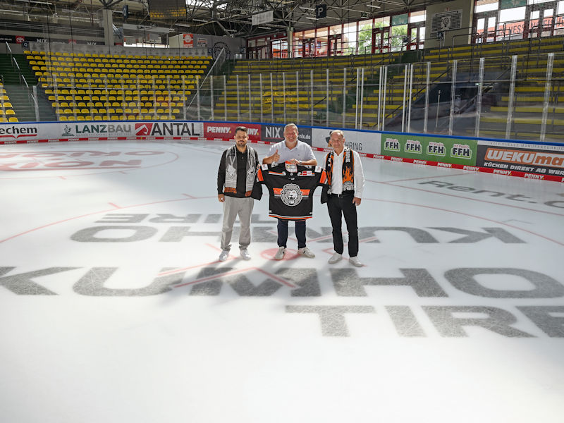 Kumho Tire sponsoring ice hockey in Germany with Löwen Frankfurt