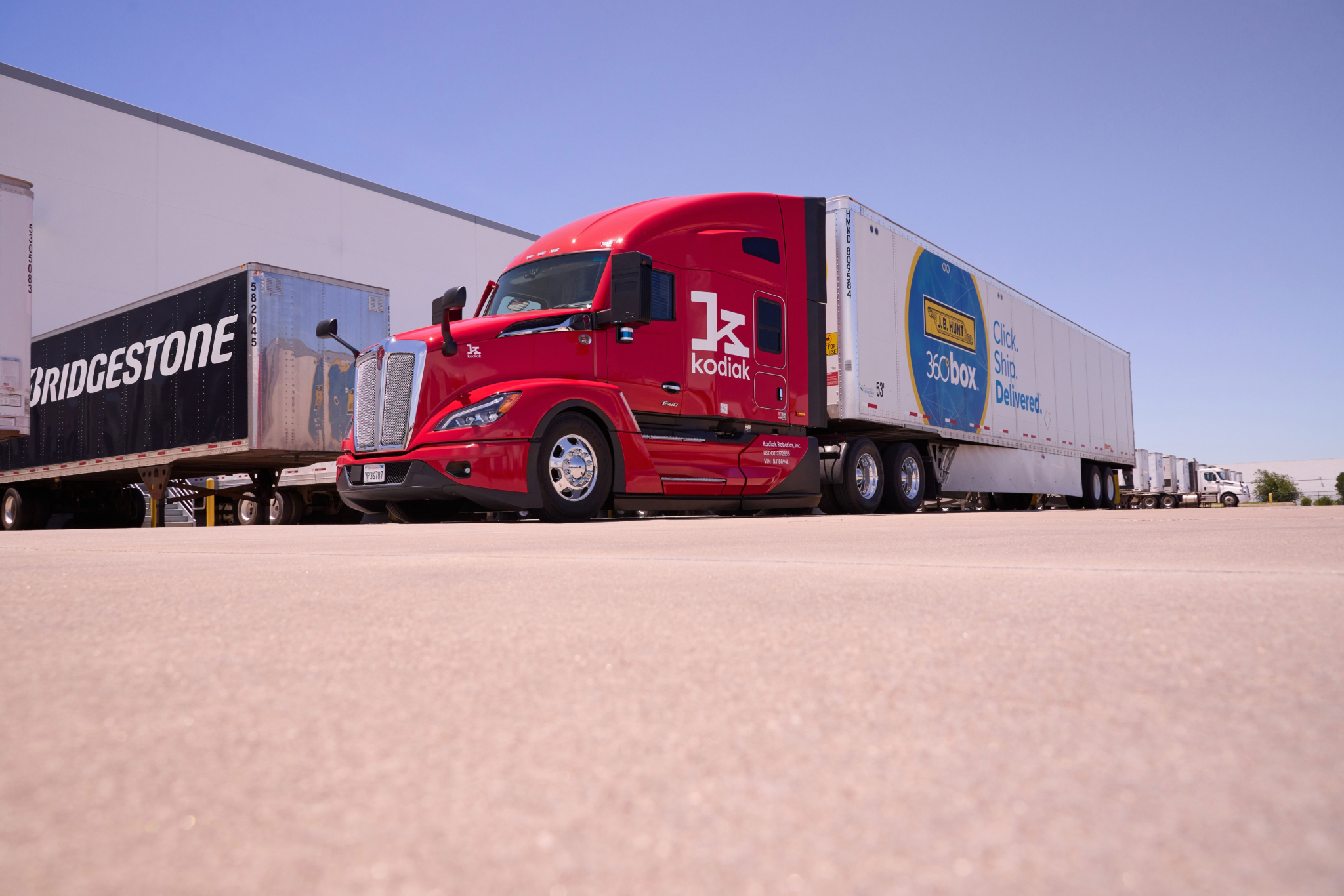 Fleet achieves 50,000 autonomous long-haul trucking miles on Bridgestone tyres