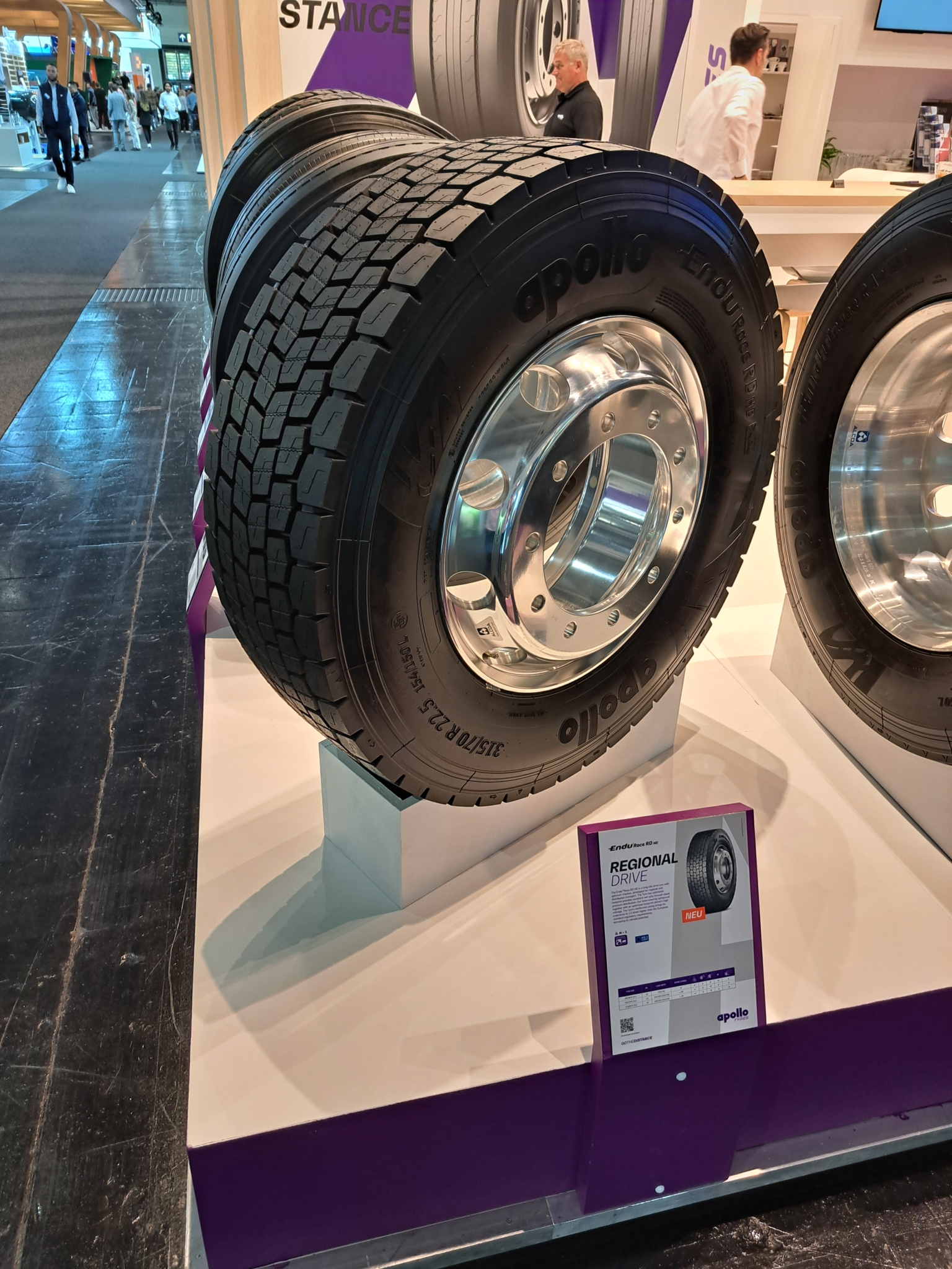 Apollo Tyres unveils heavy-duty regional truck tyres