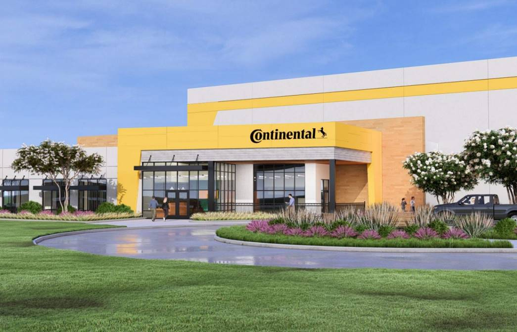 Continental building own USA distribution centre