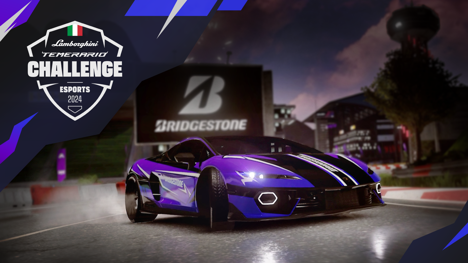 Bridgestone join forces in the debut of Lamborghini’s Temerario in the gaming world