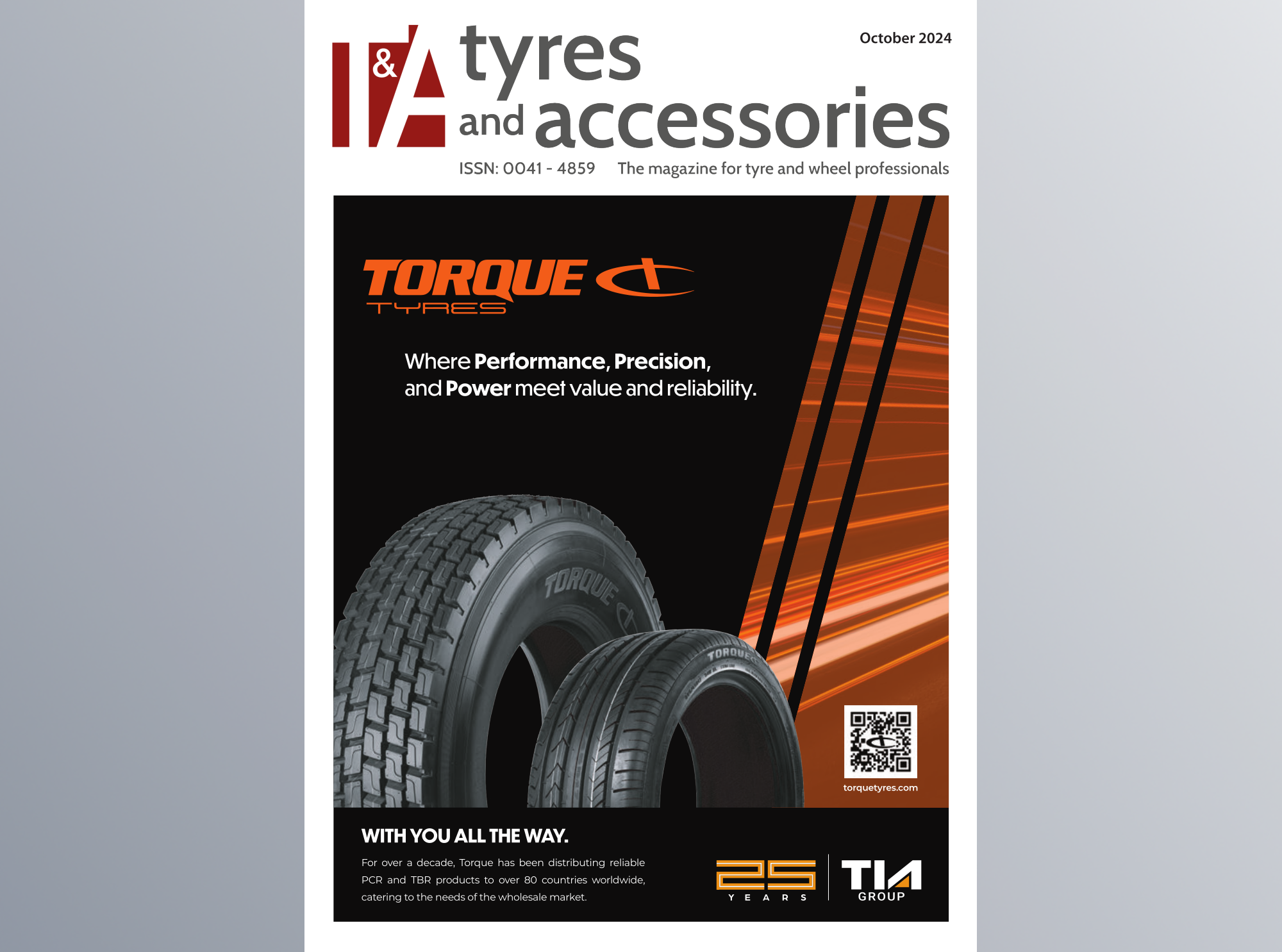 Tyres & Accessories Magazine October 2024 issue available to read or download