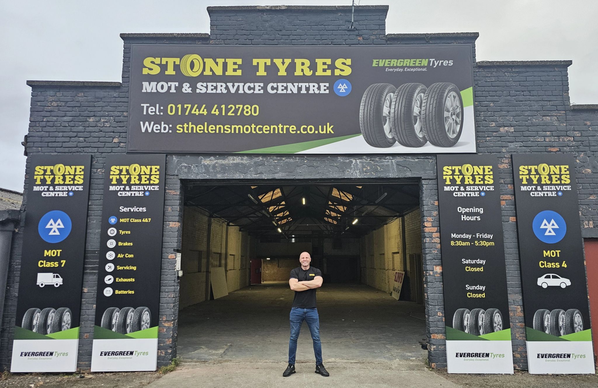 Stone Tyres to add MOT centre