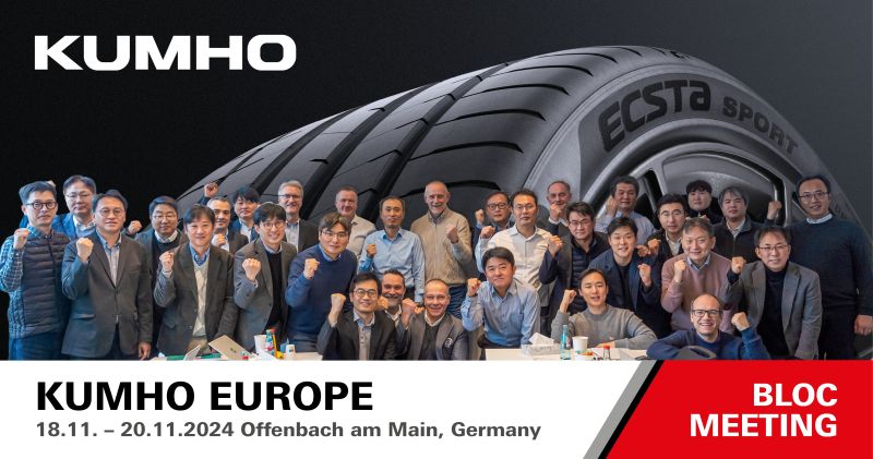 Kumho hosts “Bloc Meeting” conference in Germany