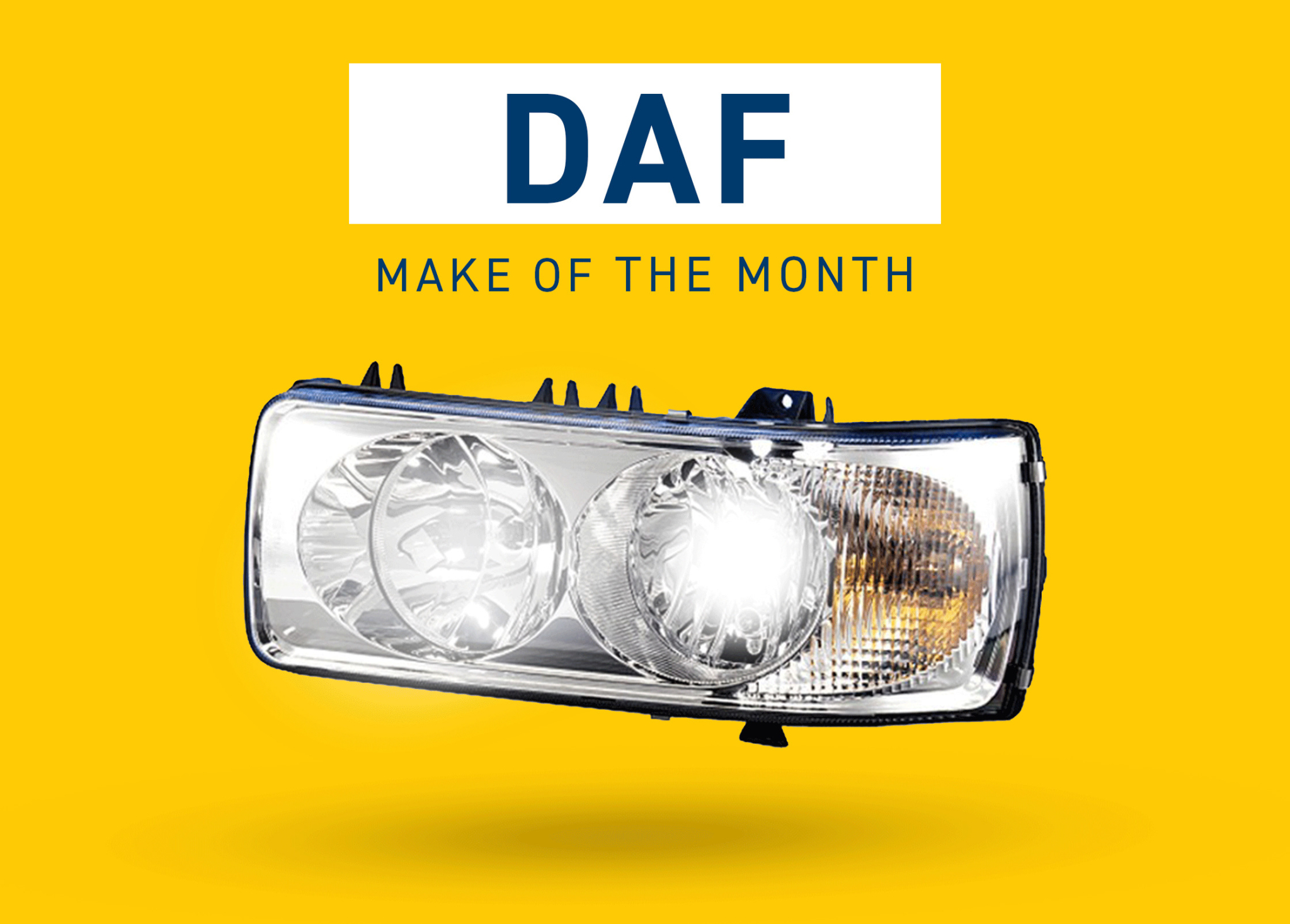 Hella focuses on DAF coverage in latest make of the month