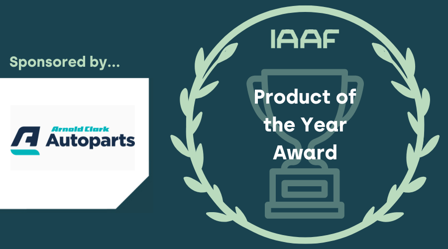 Arnold Clark Autoparts sponsors Product of the Year at IAAF Awards 2024