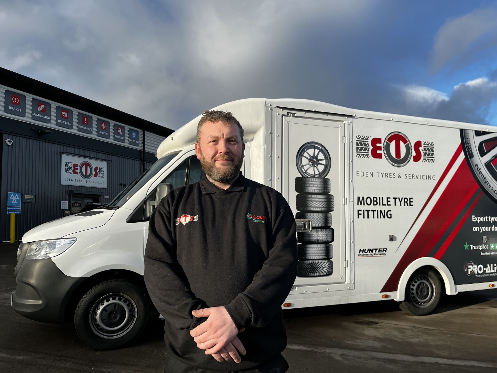 Eden Tyres launches first mobile tyre vehicle