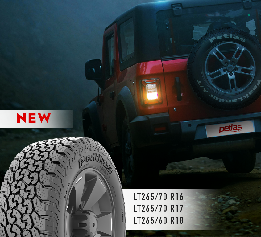 New all-terrain tyre – Petlas Peaklander A/T